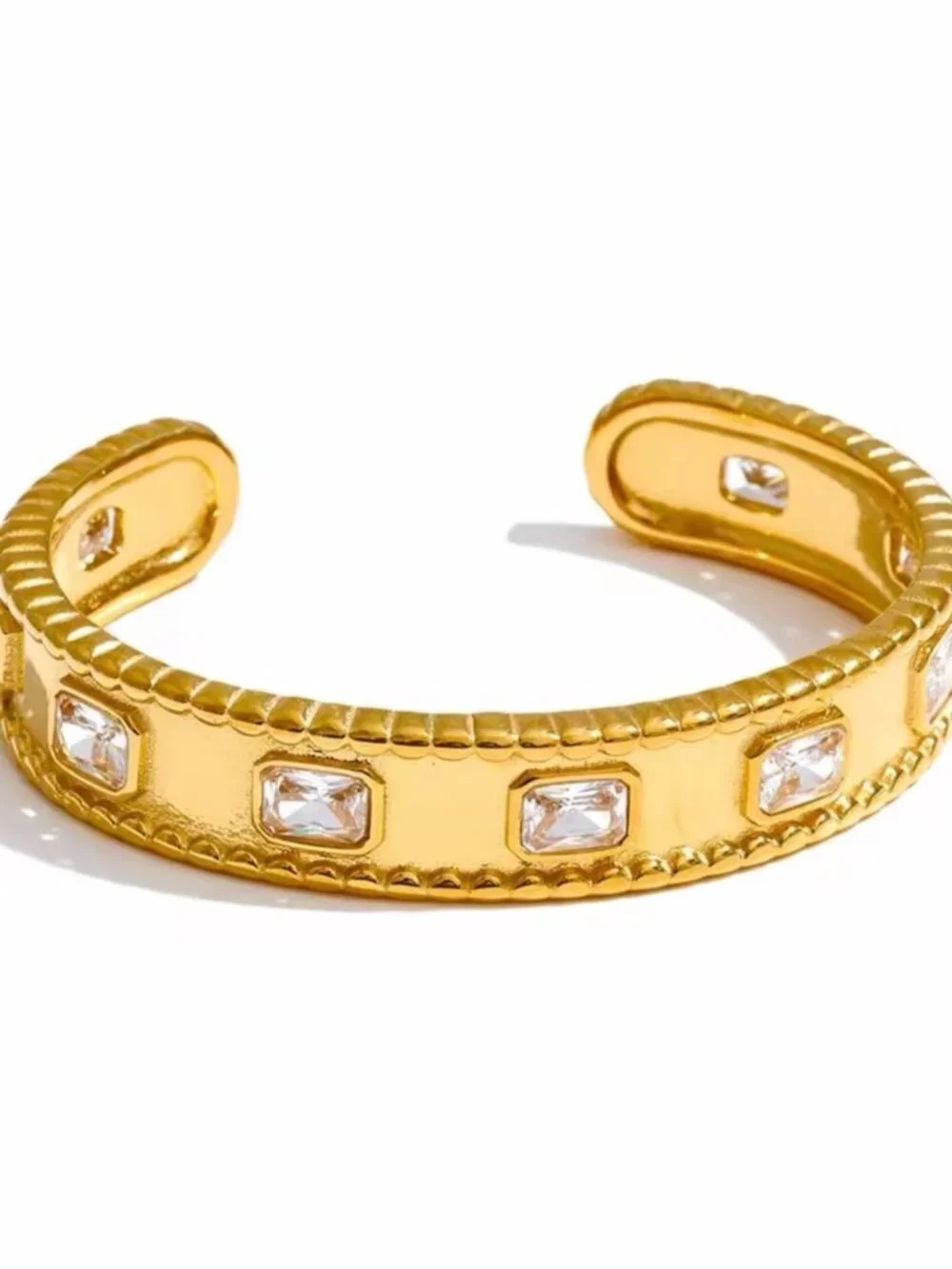 Anthropologie polished gold